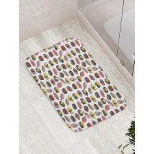 Cuisine Sashimi Rolls Bath Mat