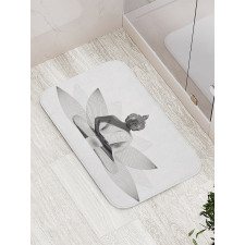 Lotus Far Eastern Style Bath Mat