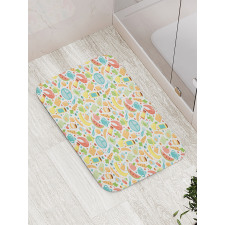 Baby Food Banana Watermelon Bath Mat