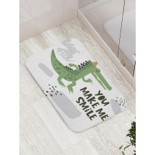 You Make Me Smile Bath Mat