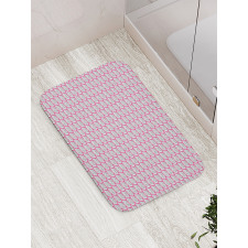 Overlapped Pitaya Art Bath Mat