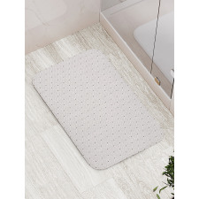 Dotted Squares Polka Dots Bath Mat