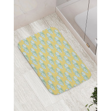 Graphic Images of Bouquets Bath Mat