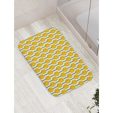 Watercolor Effect Tulips Bath Mat