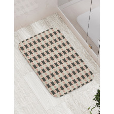 Abstract Elements Art Bath Mat