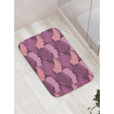 Retro Ginkgo Biloba Leaves Bath Mat