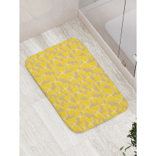 Romantic Flying Insects Bath Mat