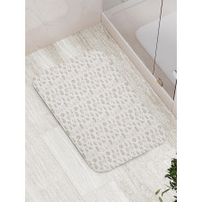 Forest Animals and Items Bath Mat