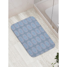 Antique Ornamental Theme Bath Mat