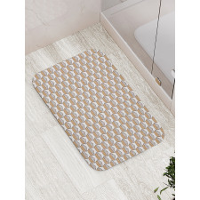 Whipped Cream Muffin Art Bath Mat