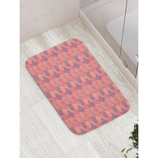 Circle Stripes Bath Mat