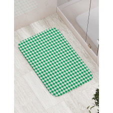 Argyle Like Items Bath Mat