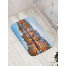 Dutch Houses and Amstel River Bath Mat