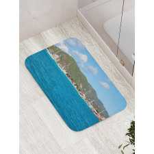 Coast of Sint Marteen Island Bath Mat