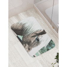 Draft Horse from Netherlands Bath Mat