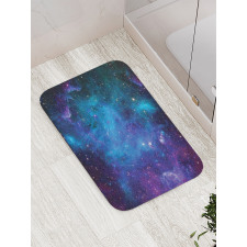 Galaxy Stars in Space Bath Mat