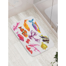 Tropic Life Seaweed Coral Bath Mat