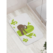 Lazy Hugging Cactus Bath Mat