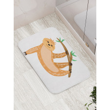 Simplistic Lazy Animal Bath Mat