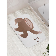 Dancing Cartoon Music Bath Mat