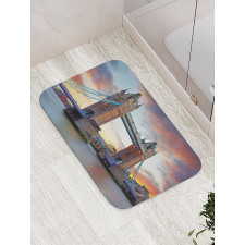 Historical Tower Bridge Bath Mat