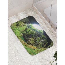 Punkevni Cave in Czech Bath Mat