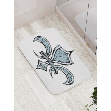 Grunge Renaissance Bath Mat