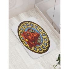 Elephant Sculpture Bath Mat