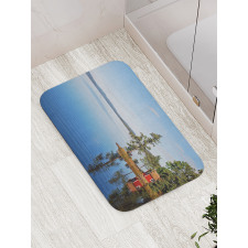 Country Lake House Bath Mat