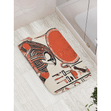 Old Language Bath Mat