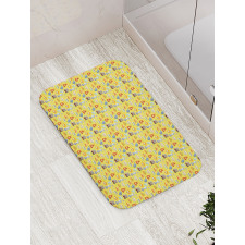 Yellow Kitchenware Bath Mat