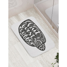 Botanical Art Mug Bath Mat