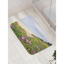 Aegean Sea with Blooming Bath Mat