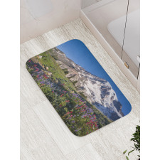 Spring Mt. Rainier Photo Bath Mat