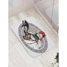 Knight Heroic Armour Bath Mat