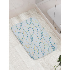 Connected Ropes Art Bath Mat