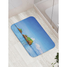 Idyllic Tropic Islands Bath Mat