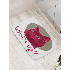 Love Words Cat Kitten Bath Mat