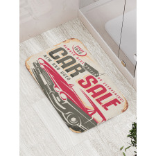 America Car Sale Sign Bath Mat