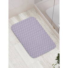 Abstract Minimal Bird Motif Bath Mat