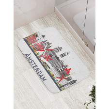 Travel Spots Holland City Bath Mat