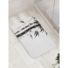 Bamboo Pattern Bath Mat