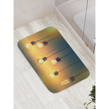 Modern Vibrant Artwork Bath Mat