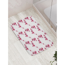 Petal Flower Ethnic Bath Mat