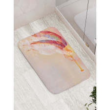 Flask Wings Theme Bath Mat