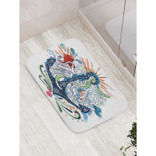 Ship Anchor with Sun Bath Mat