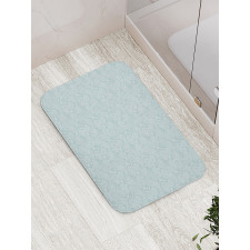 Ethnic Buta Ornament Bath Mat