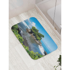 Building in Bali Island Asia Bath Mat