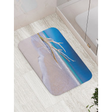 Algae Covered Tree Branch Bath Mat