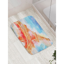 Eiffel Tower Bath Mat